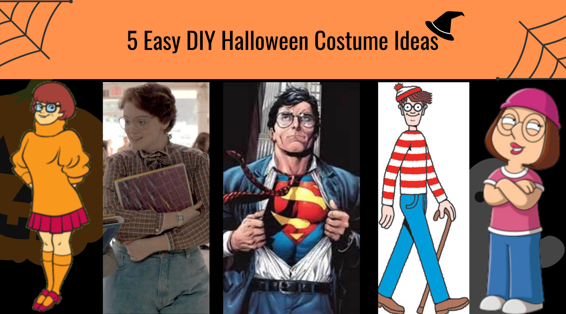 5 Easy DIY Halloween Costume Ideas for Glasses