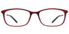 Orion Red Computer Glasses front