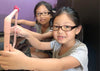 Sybil kids blue light blocking glasses by Umizato