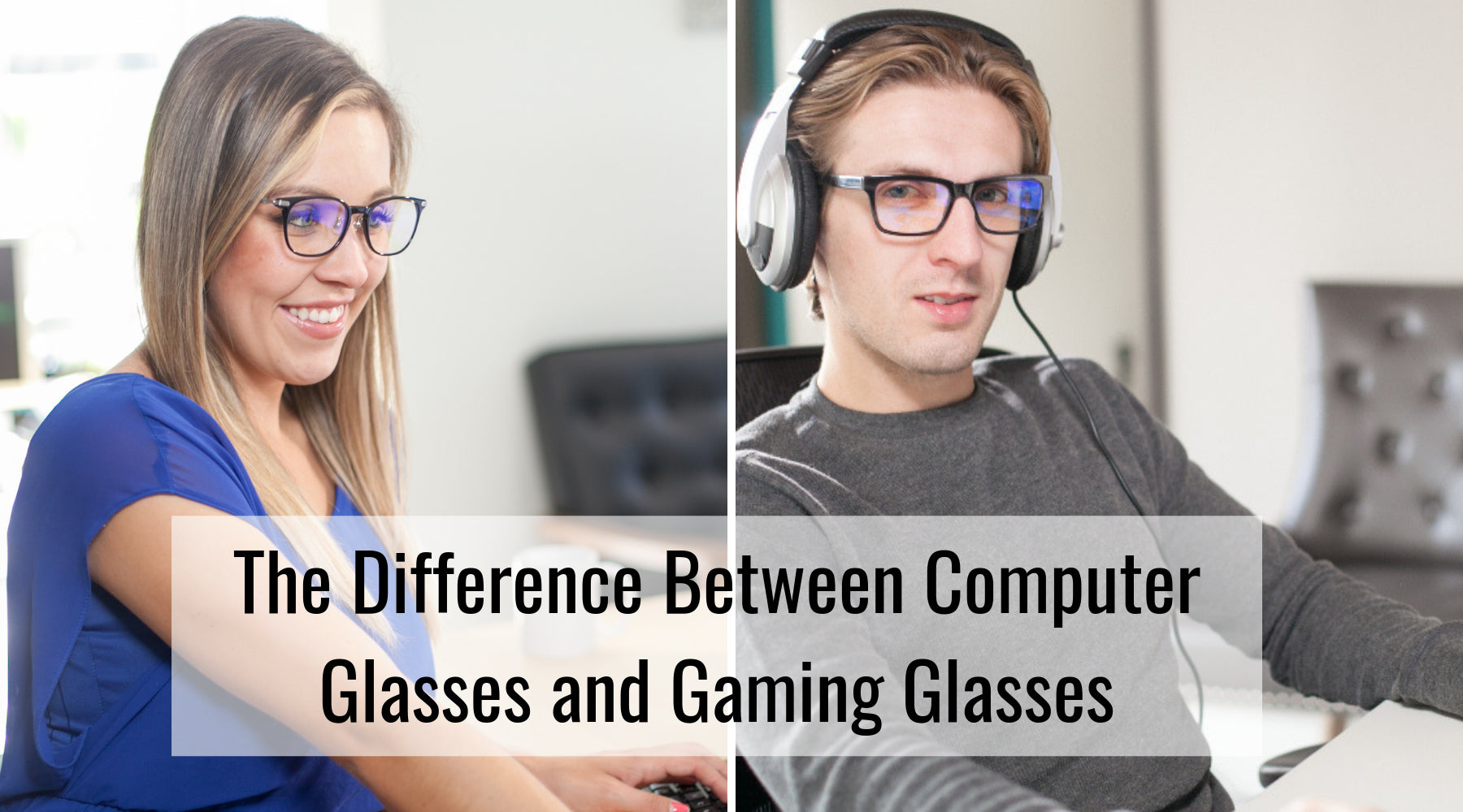 Blue Light Blocking Glasses for Men/Women Anti-Fatigue Computer Monitor  Gaming Glasses Prevent Headaches Gamer Glasses