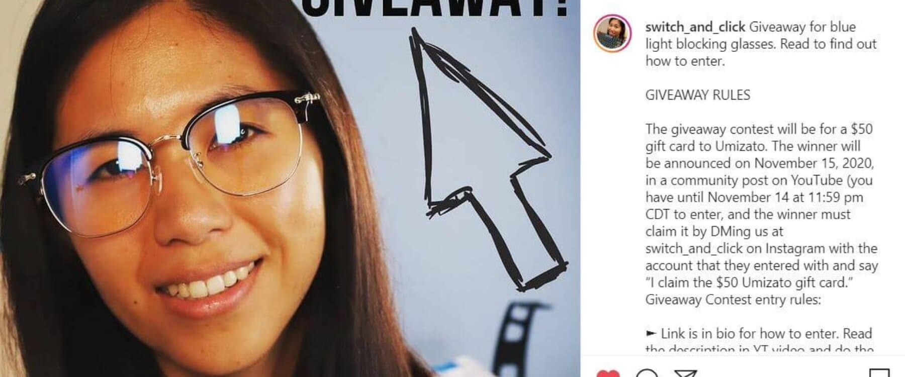 Umizato Computer Glasses November Team Shout Outs