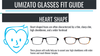 Umizato Blue LIght Blocking Computer Glasses Fit Guide