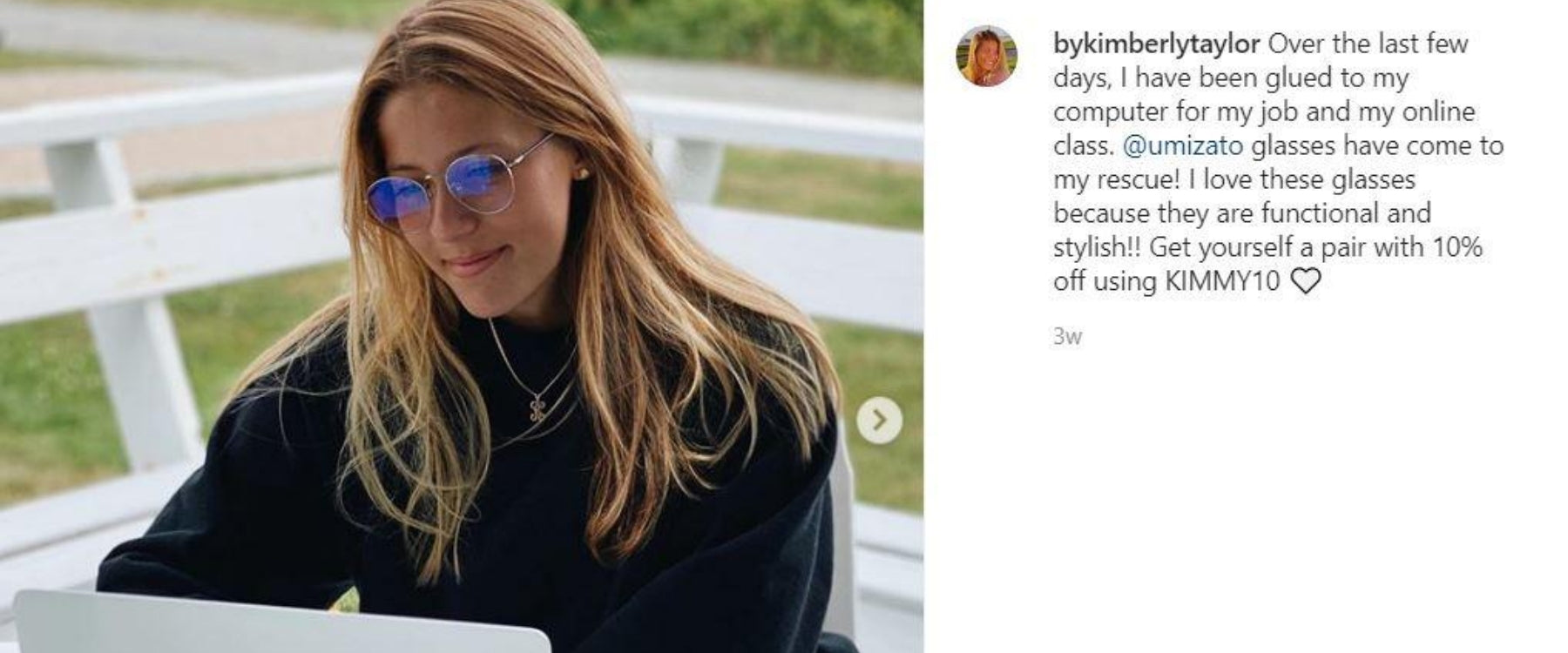 Umizato Computer Glasses July Team Shout Outs