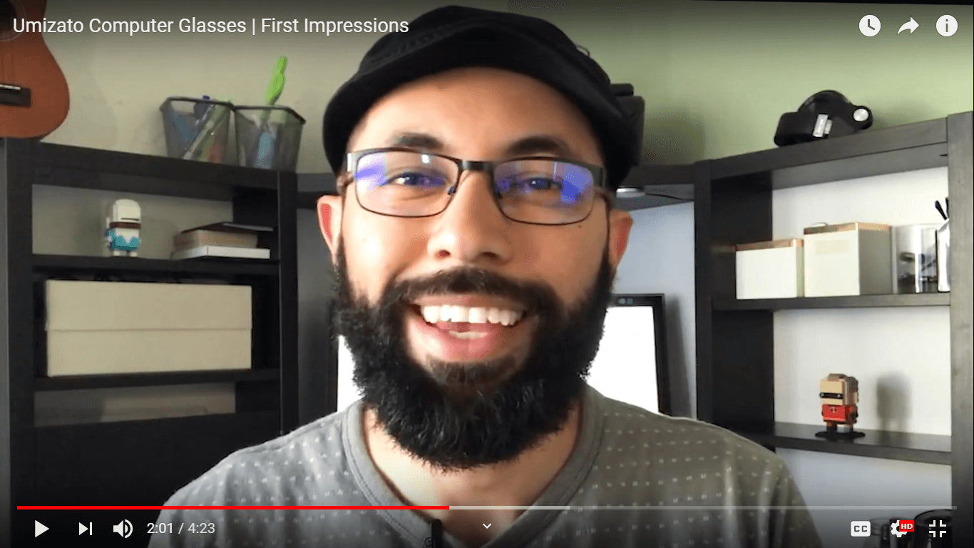 First Impressions of Umizato Computer Glasses by Certified Optician, Oliver Torres