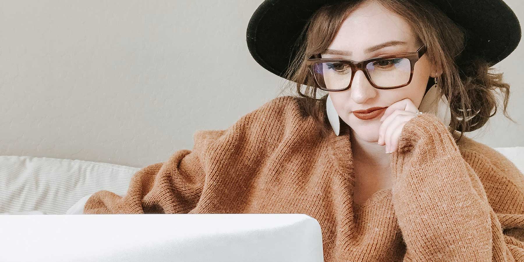 brighton women blue light glasses laptop by umizato