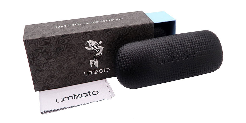 Umizato Black PU Eyeglass Case