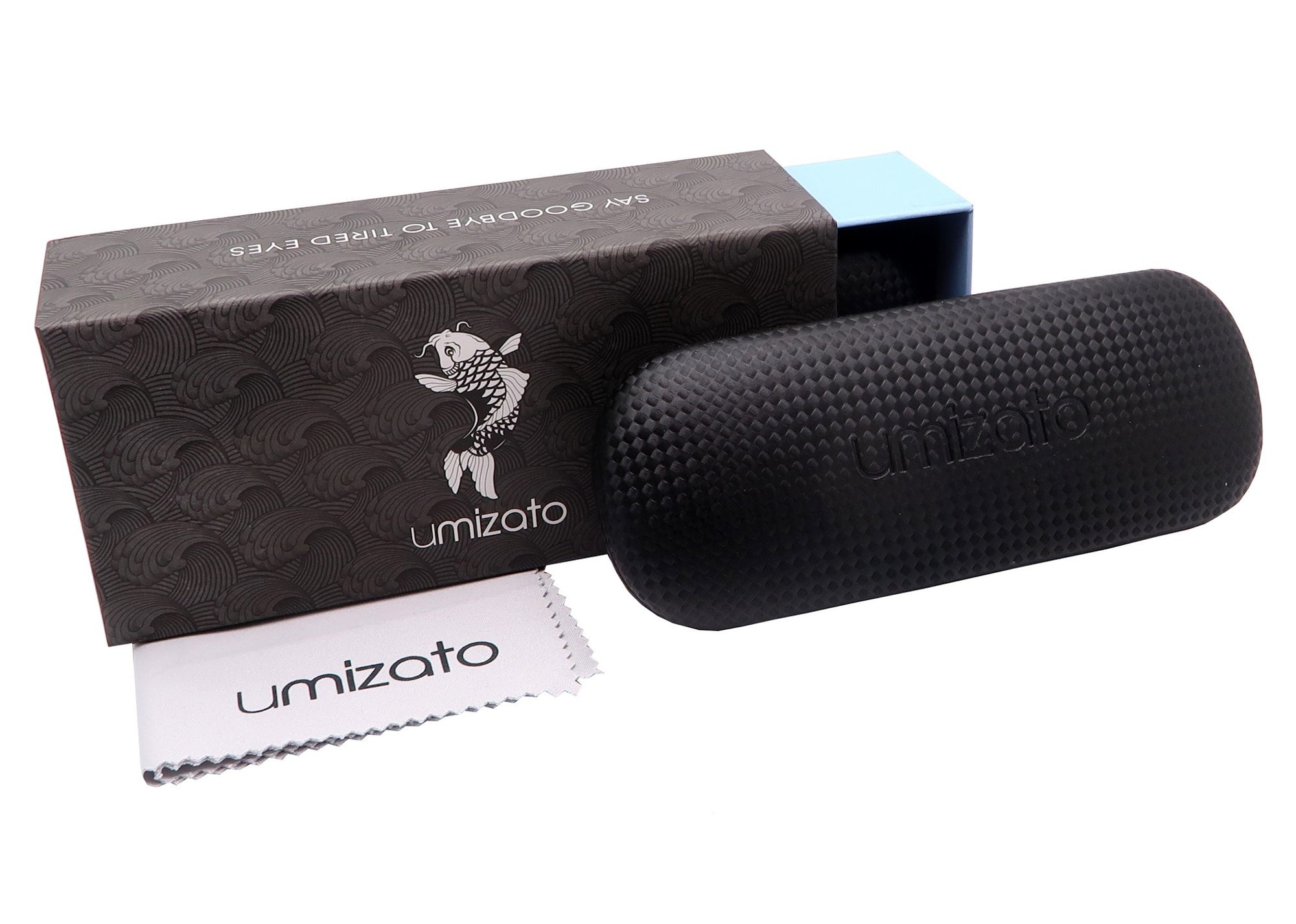 Sumi blue light blocking computer glasses by Umizato