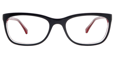 Charlotte Black Red Computer Glasses front
