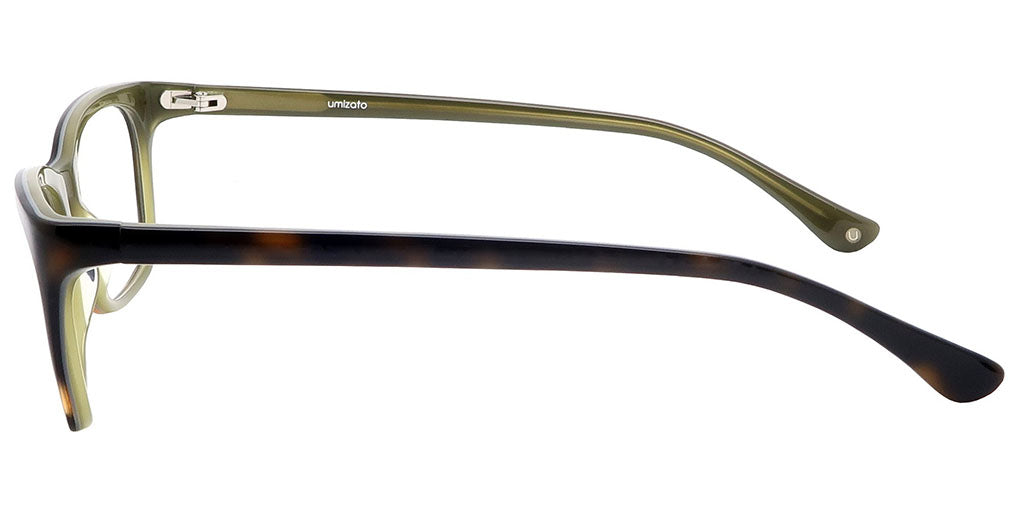 Charlotte Tortoise Olive Computer Glasses side
