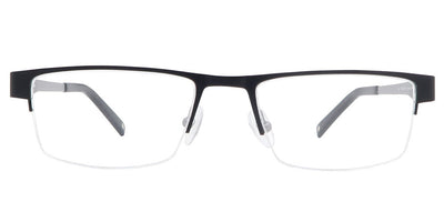 Fuji Black Silver Computer Glasses front