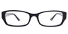 Perth Black Computer Glasses front
