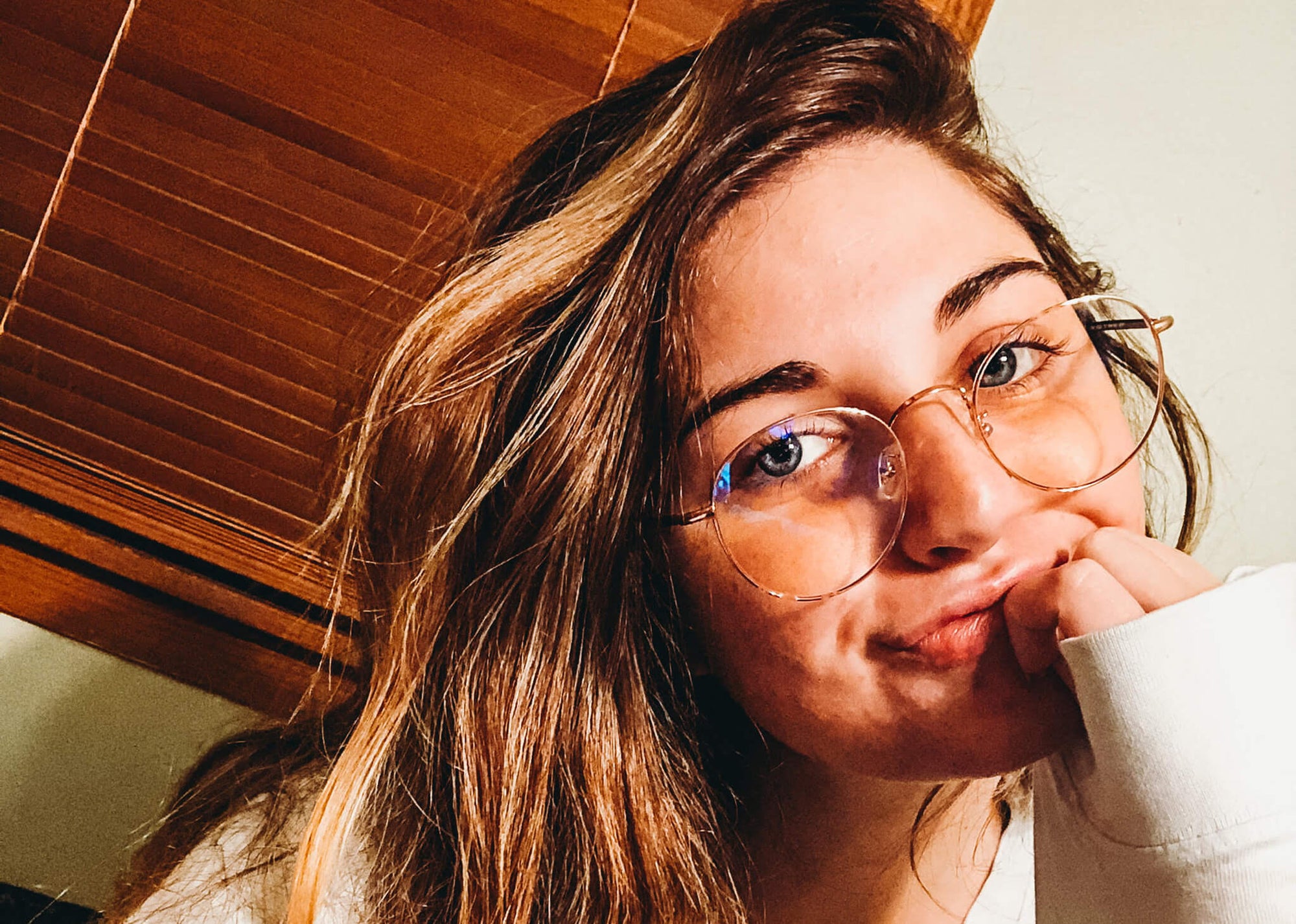 Sumi blue light blocking computer glasses by Umizato